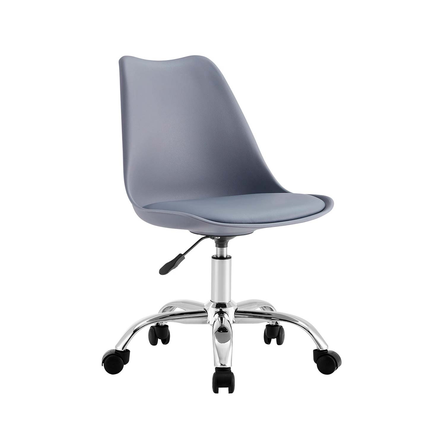 Silla de Escritorio con Ruedas Eyre 97x47x58cm Thinia Home Sillas Con Ruedas para Escritorio 1